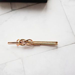 Krementz 14k Yellow Gold Overlay tie Bar